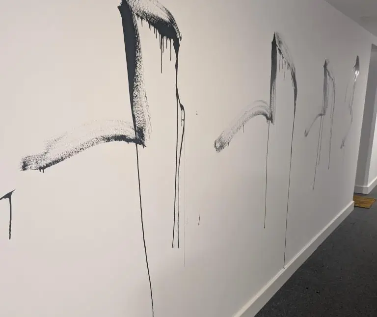 malicious damage to wall